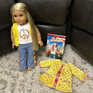 American Girl doll, Julie VGUC